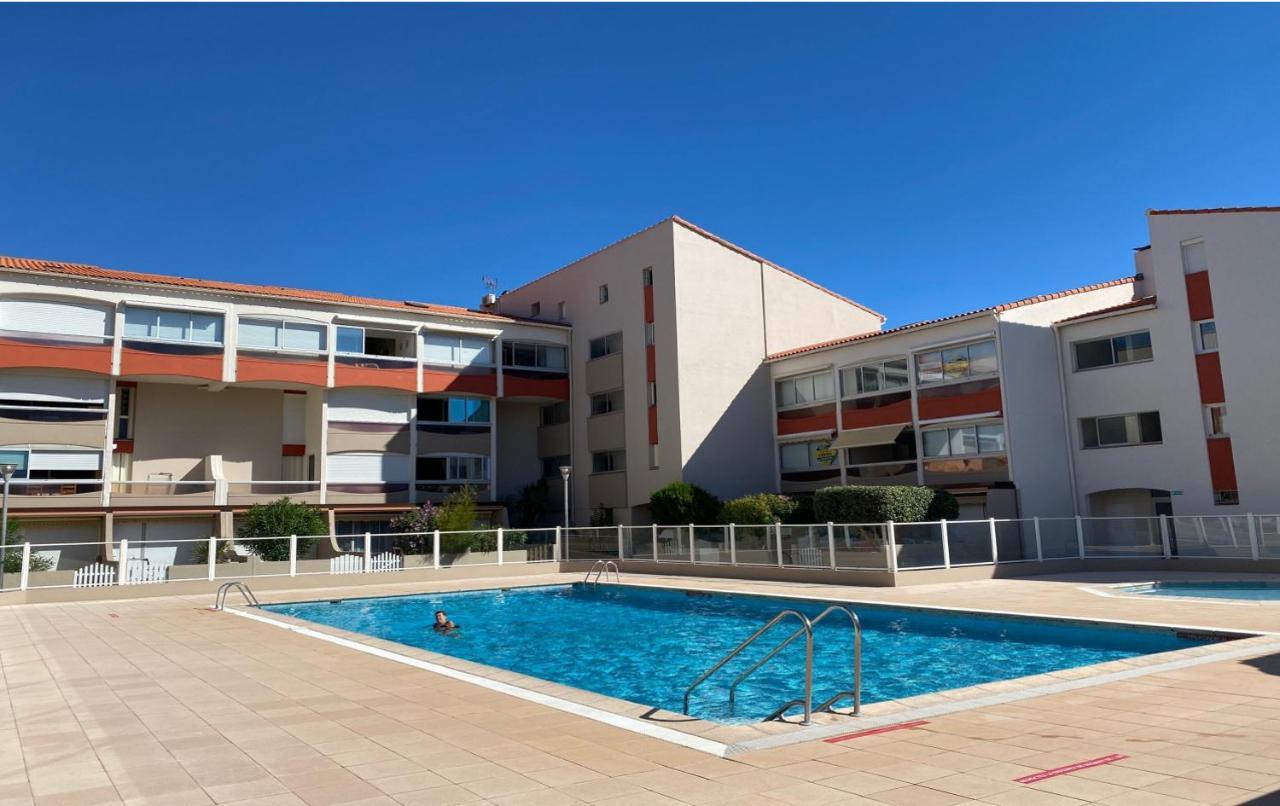 Argeles Plage Studio Piscine Park. Privatif Dans Res. Securisee Ngoại thất bức ảnh